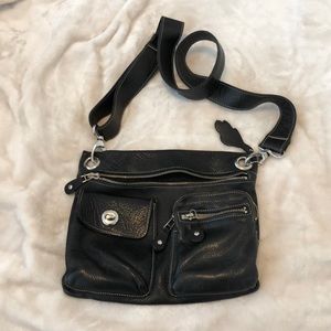 Roots Black Village Bag